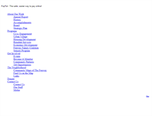 Tablet Screenshot of new.fenwaycdc.org